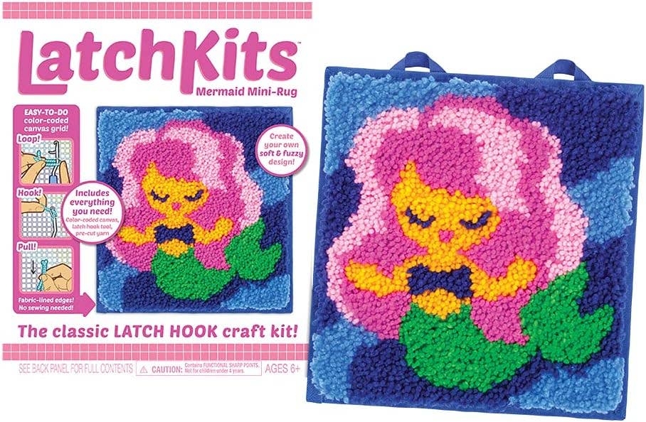 Latchkits Craft Kits - Mermaid - Kids Arts and Crafts