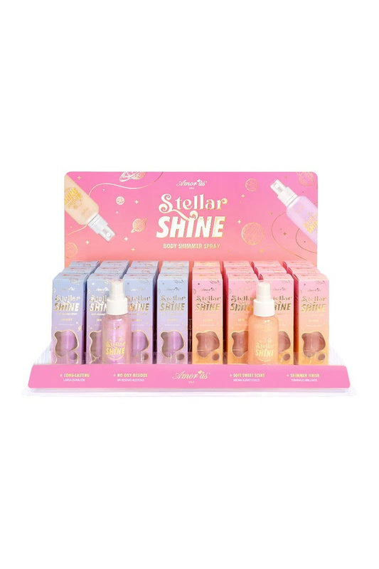 Amorus USA CO-BGSDN Stellar Shine 2 Body Shimmer Spray - 24