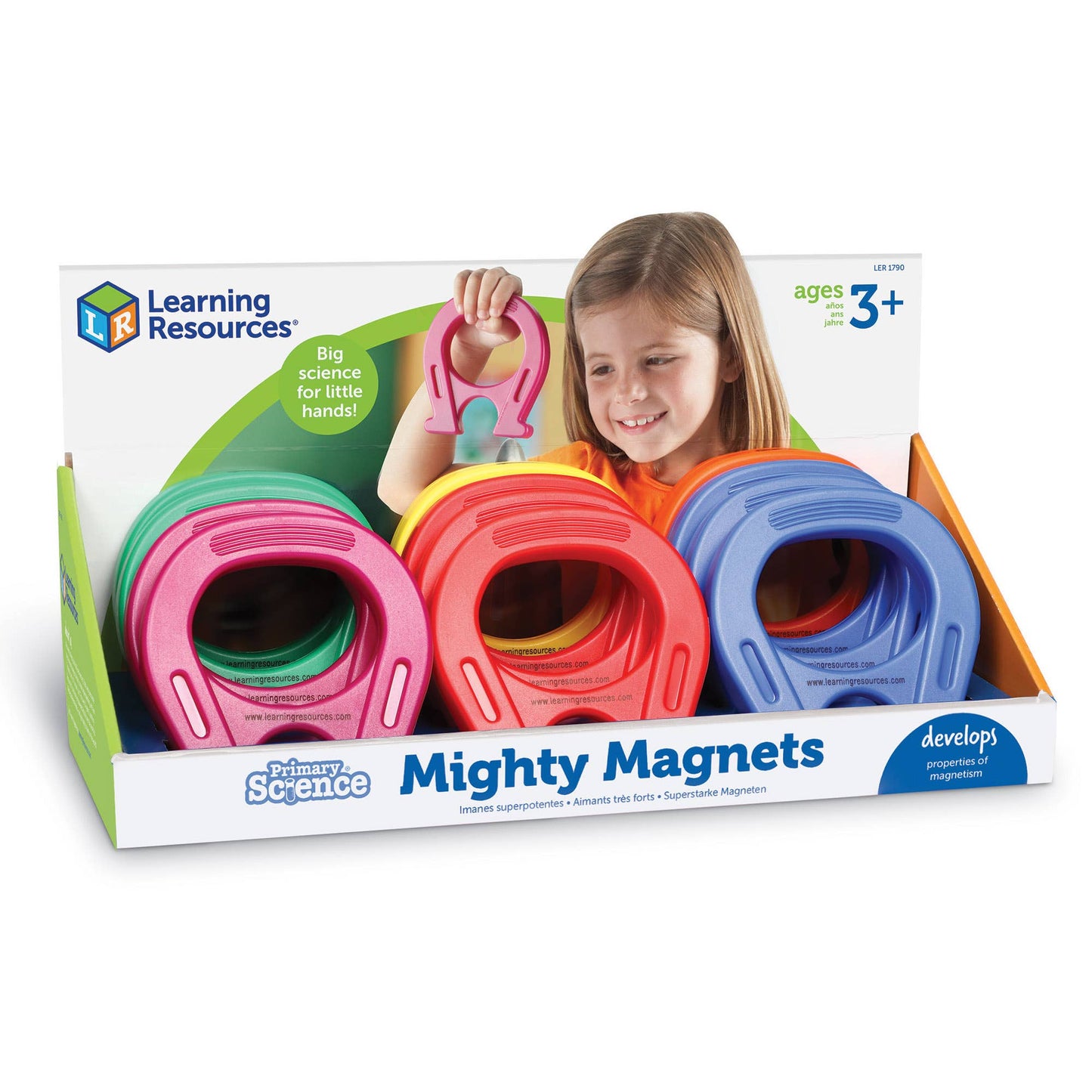 Primary Science 5" Mighty Magnets, Set of 12
