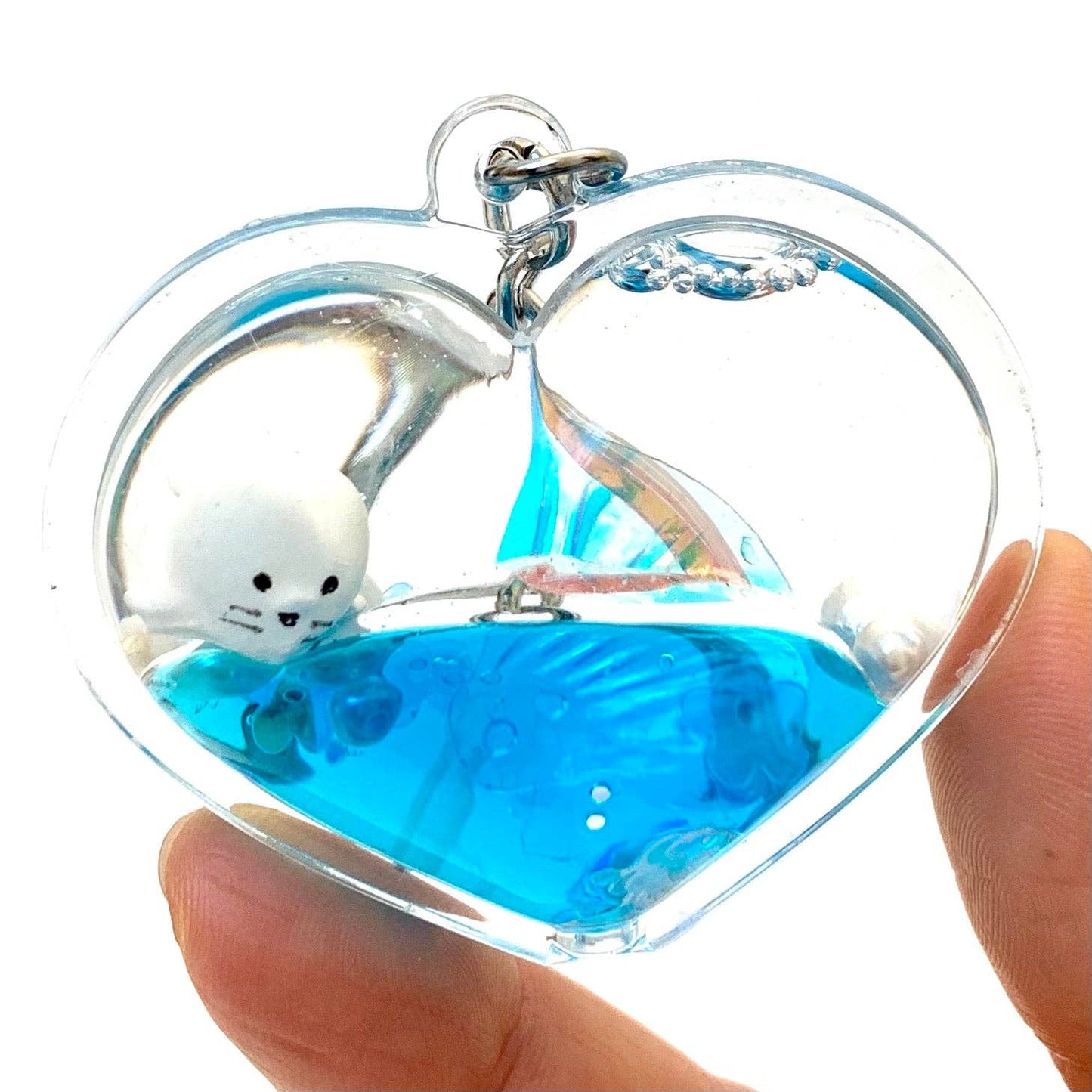 12060 Heart Shape Sea Life Charm