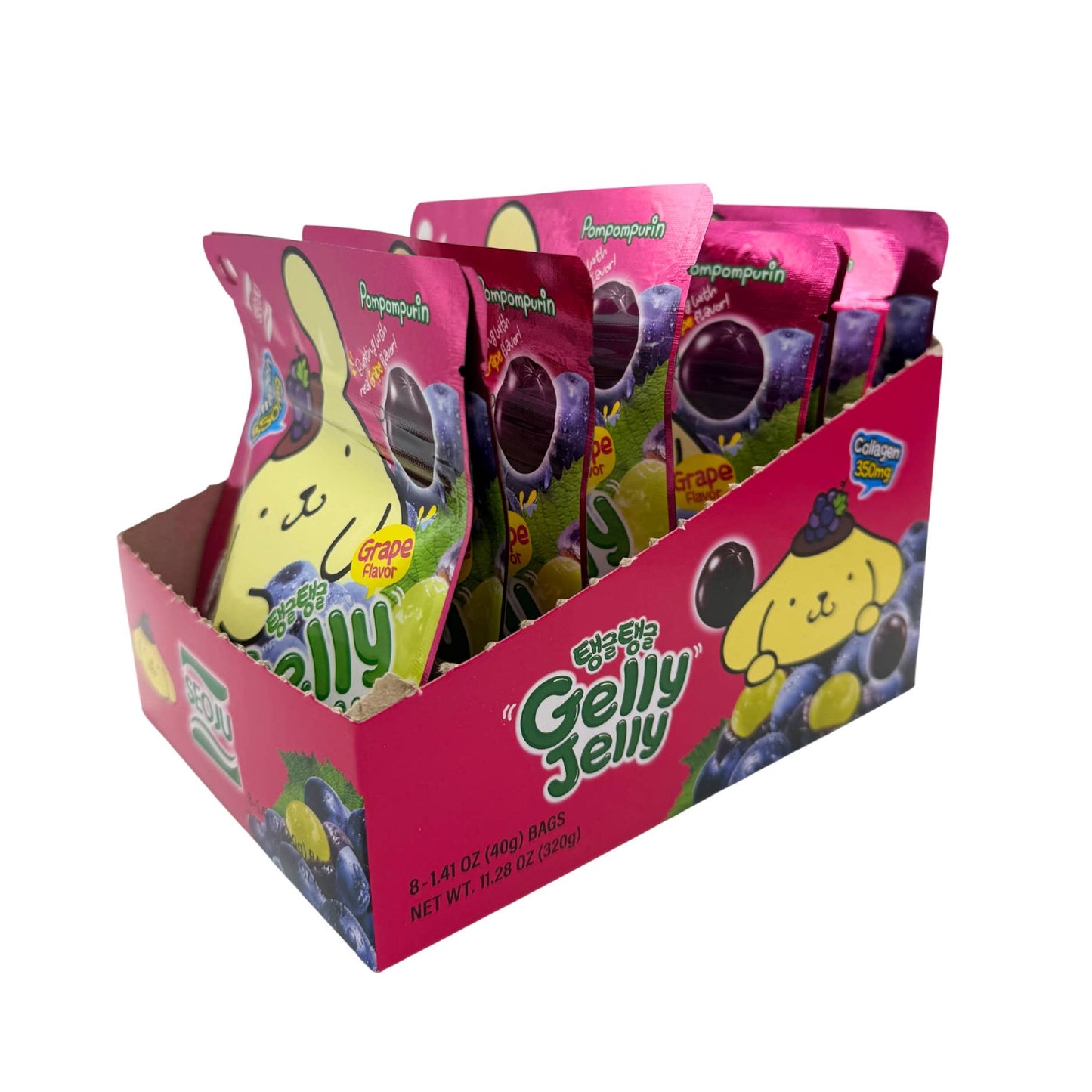 Limited Import - Sanrio Gelly Jelly Grape 1.41oz, 8ct