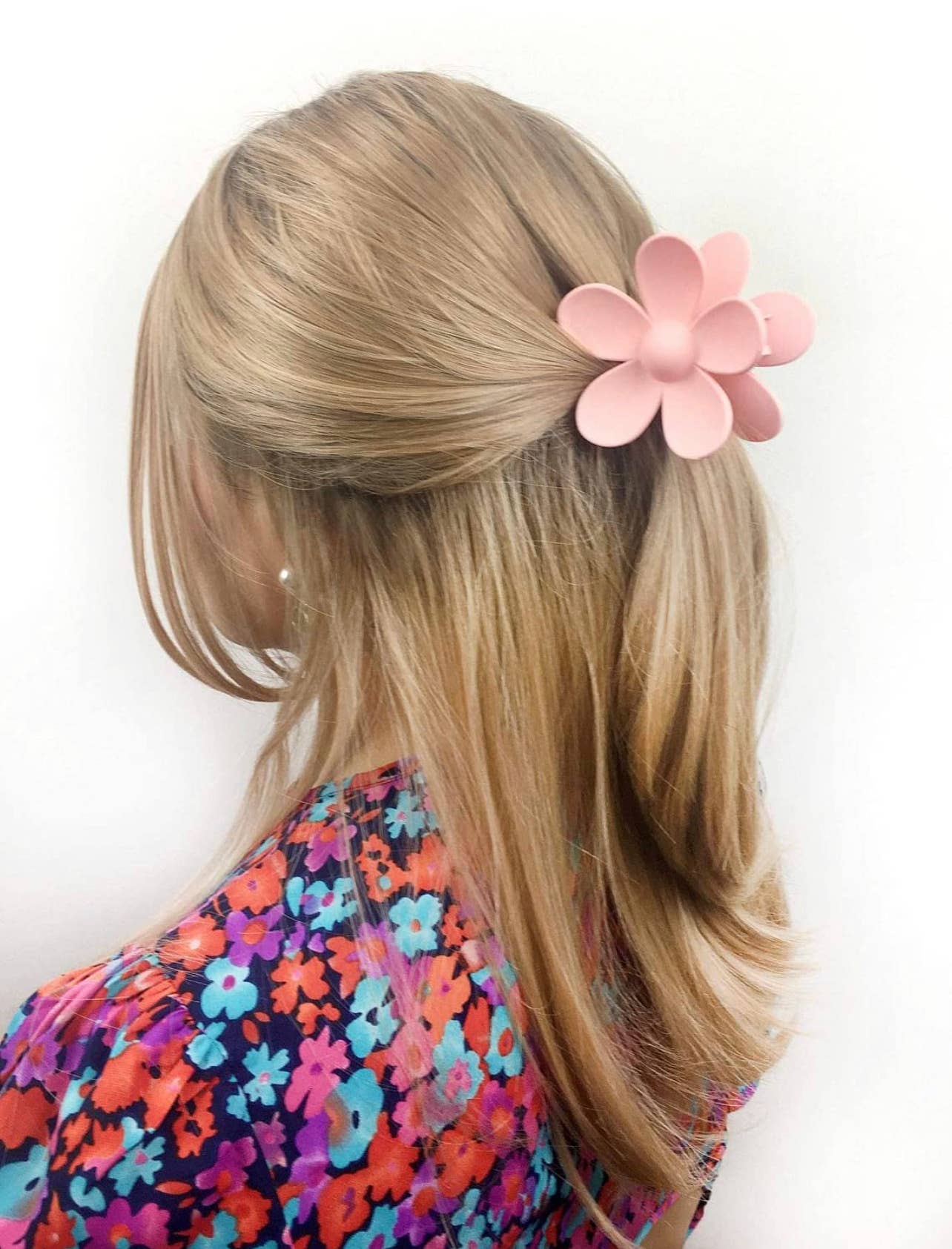 Huge Daisy Flower Hair Claws Clips Accessories Women Girls