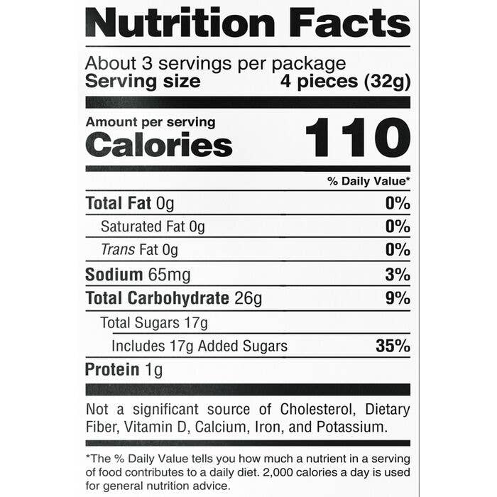 Sour Strips Duos Lemonberry 3.4oz Peg Bag, 12ct