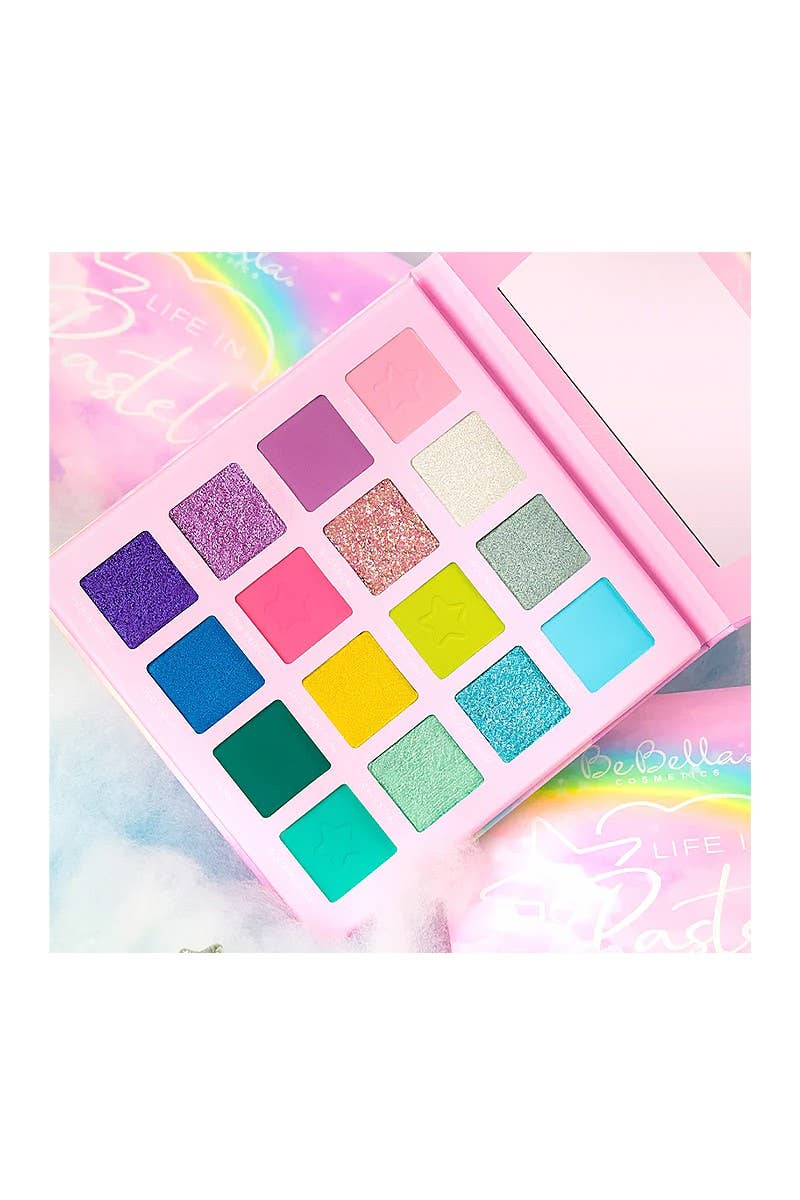 BeBella BB-E16LP Life in Pastel Shadow Palette - 12 pcs