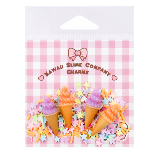 Pastel Sherbet Slime Toppings Charm Bag