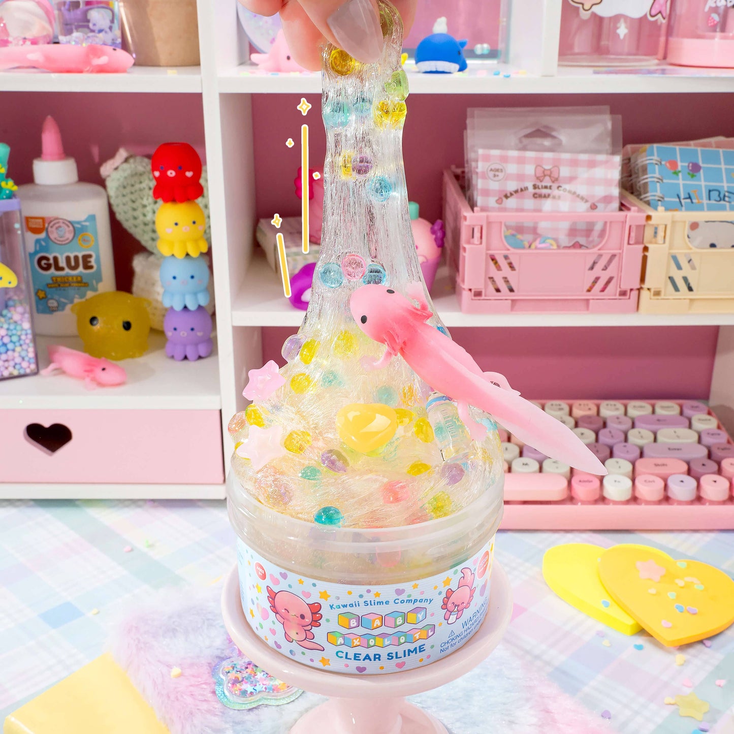 Baby Axolotl Clear Signature Dome™ Slime (4pcs/case)