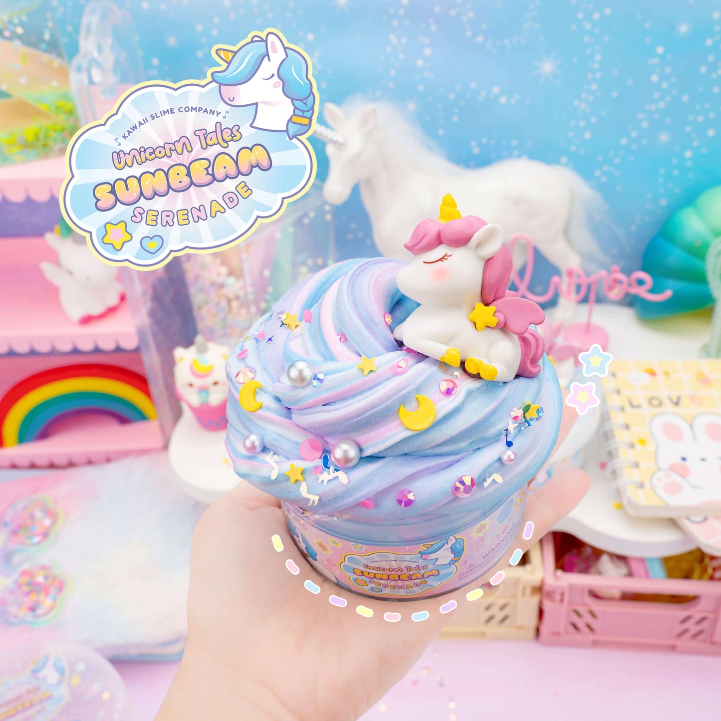 Unicorn Tales Sunbeam Serenade Butter Slime (4pcs/case)
