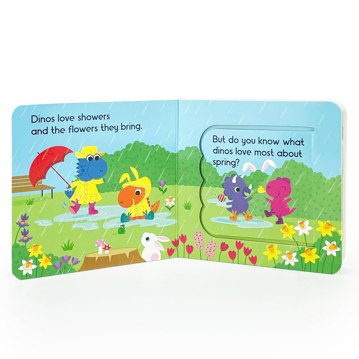 Dinos Love Jelly Beans Easter Lift-a-Flap Board Book