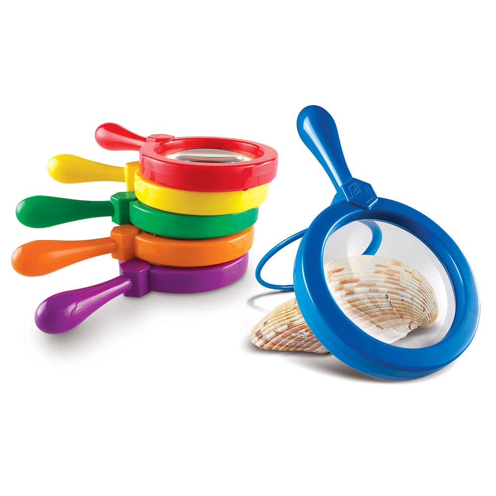 Primary Science™ Jumbo Magnifiers, Set of 6 (without stand)