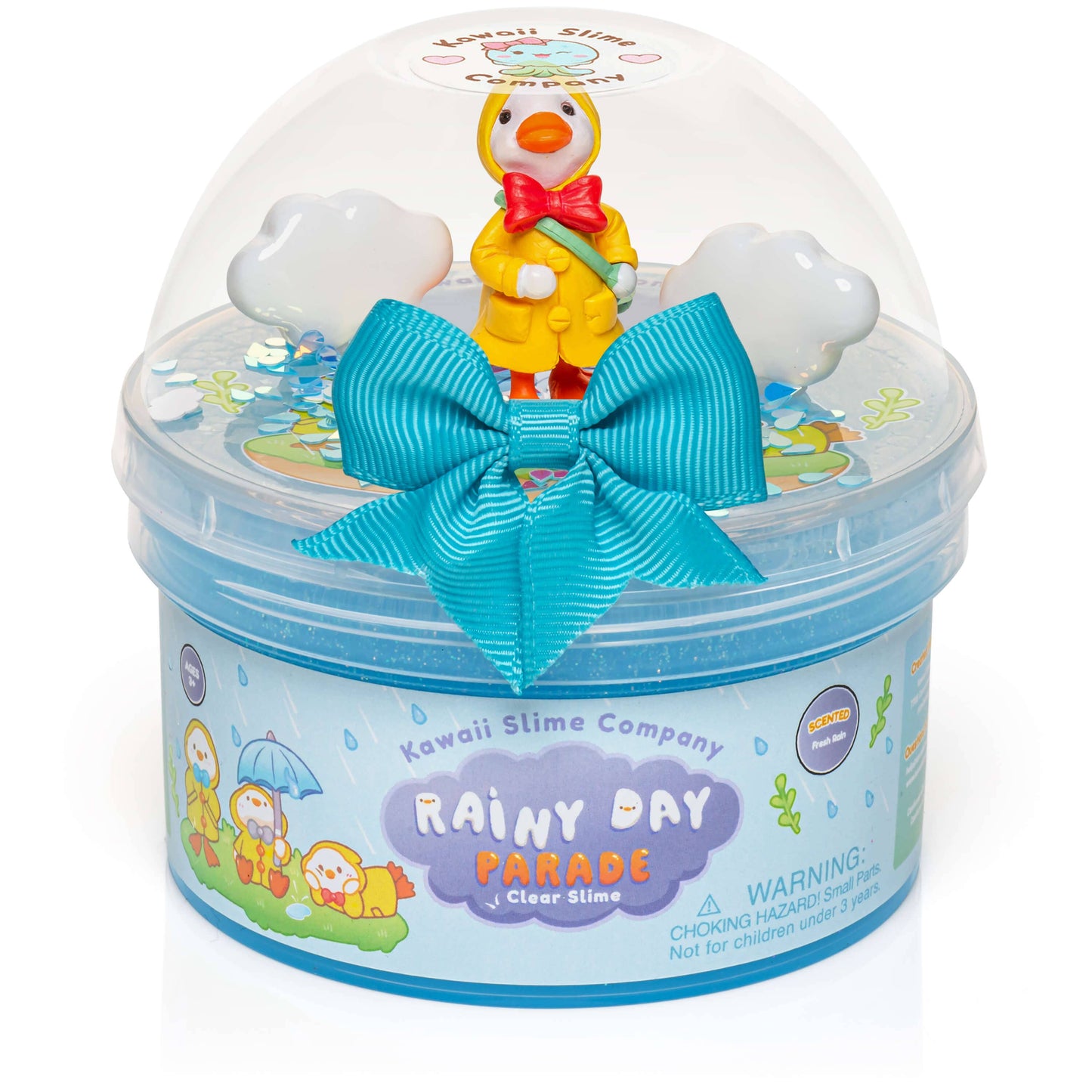 Rainy Day Parade Clear Slime (4pcs/case)