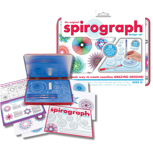 Spirograph Design Set Collectors Tin – Arts and Crafts