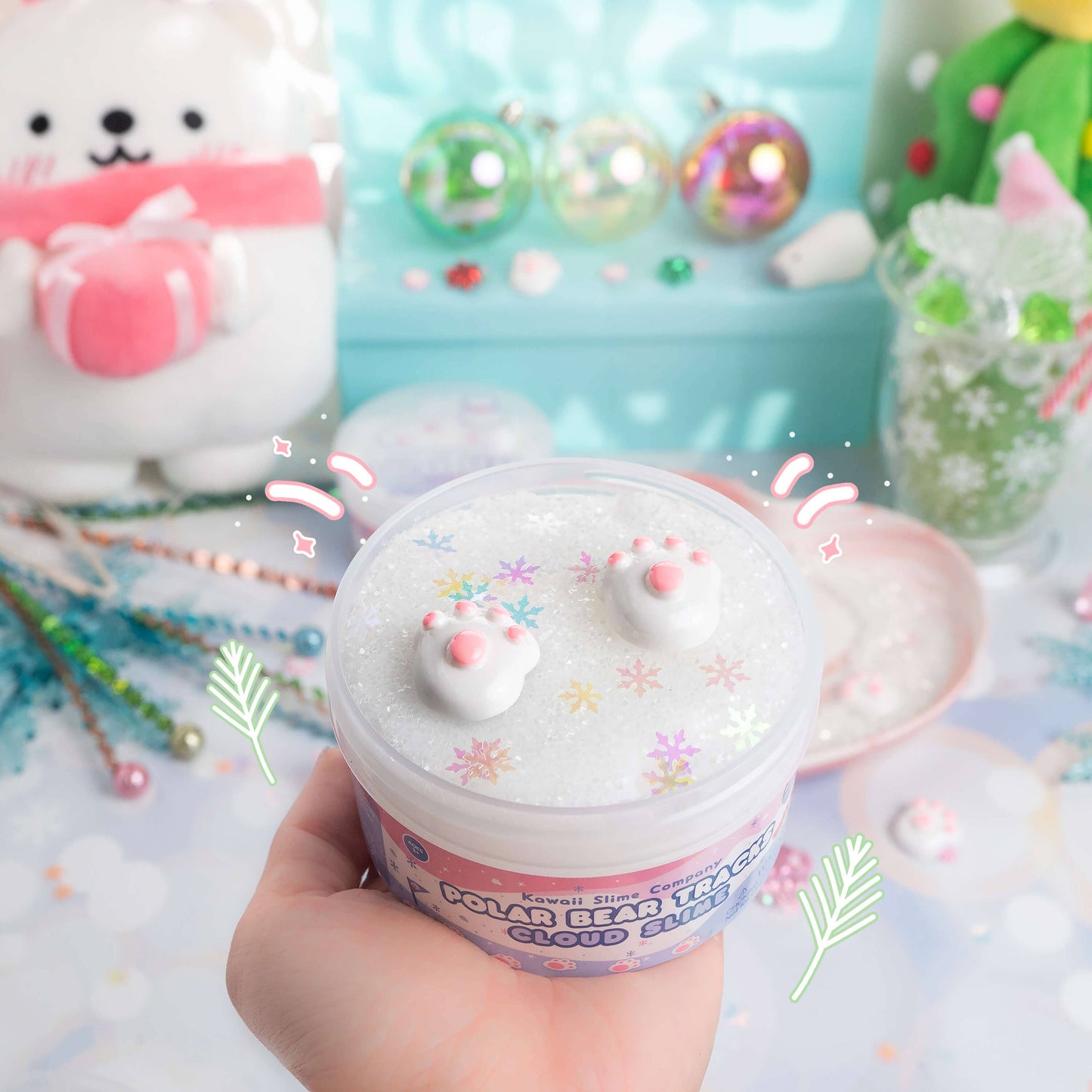 Polar Bear Tracks Cloud Signature Dome™ Slime (4pcs/case)