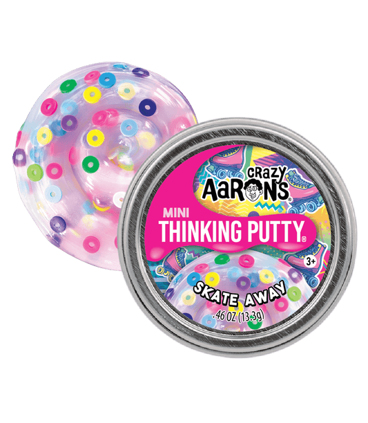 Mini Skate Away - 2" Thinking Putty Tin