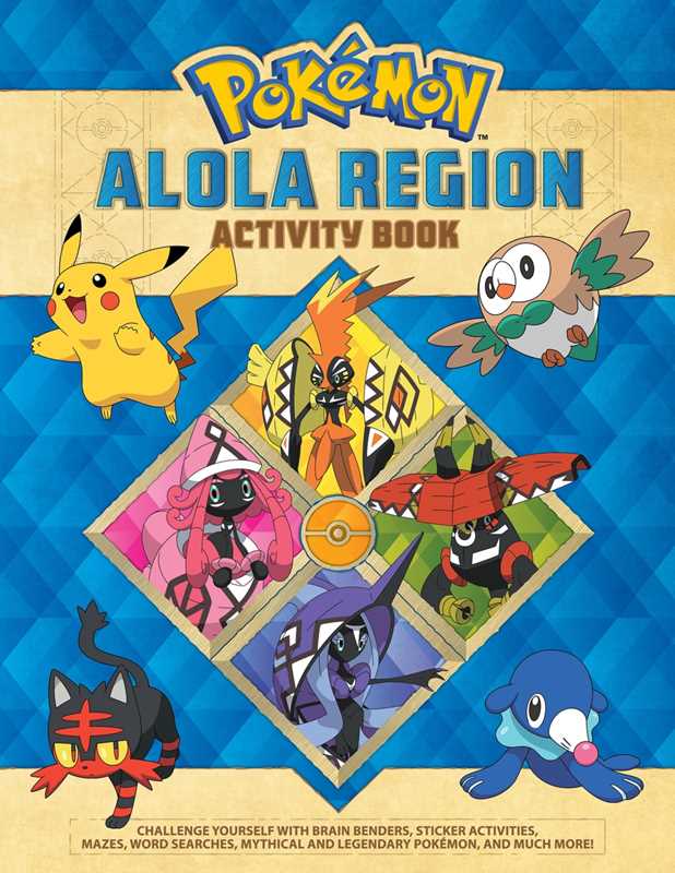 *Pokémon Alola Region Activity Book