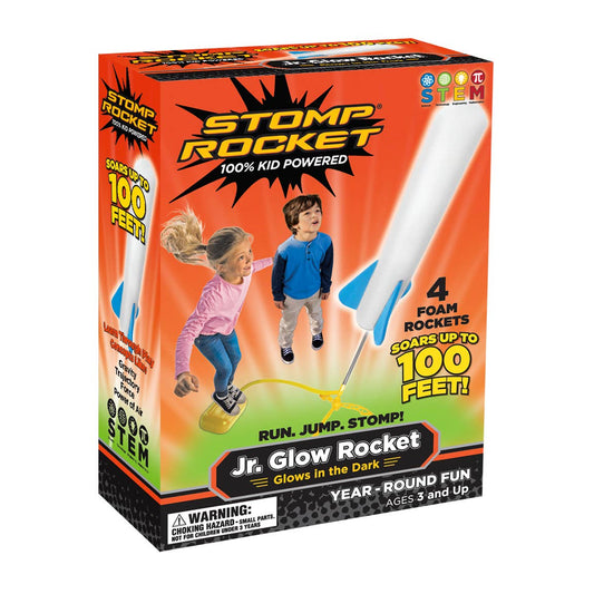 JR Glow Stomp Rocket Kit - 4 Rockets