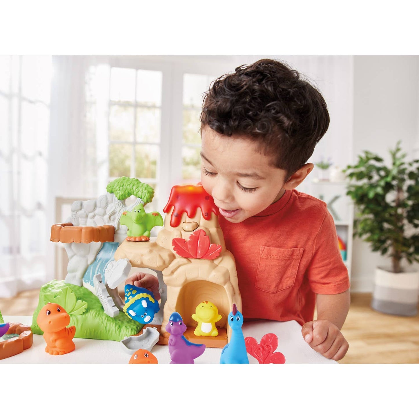 Kidoozie Volcano Valley Playset, Interactive Toddler Toy