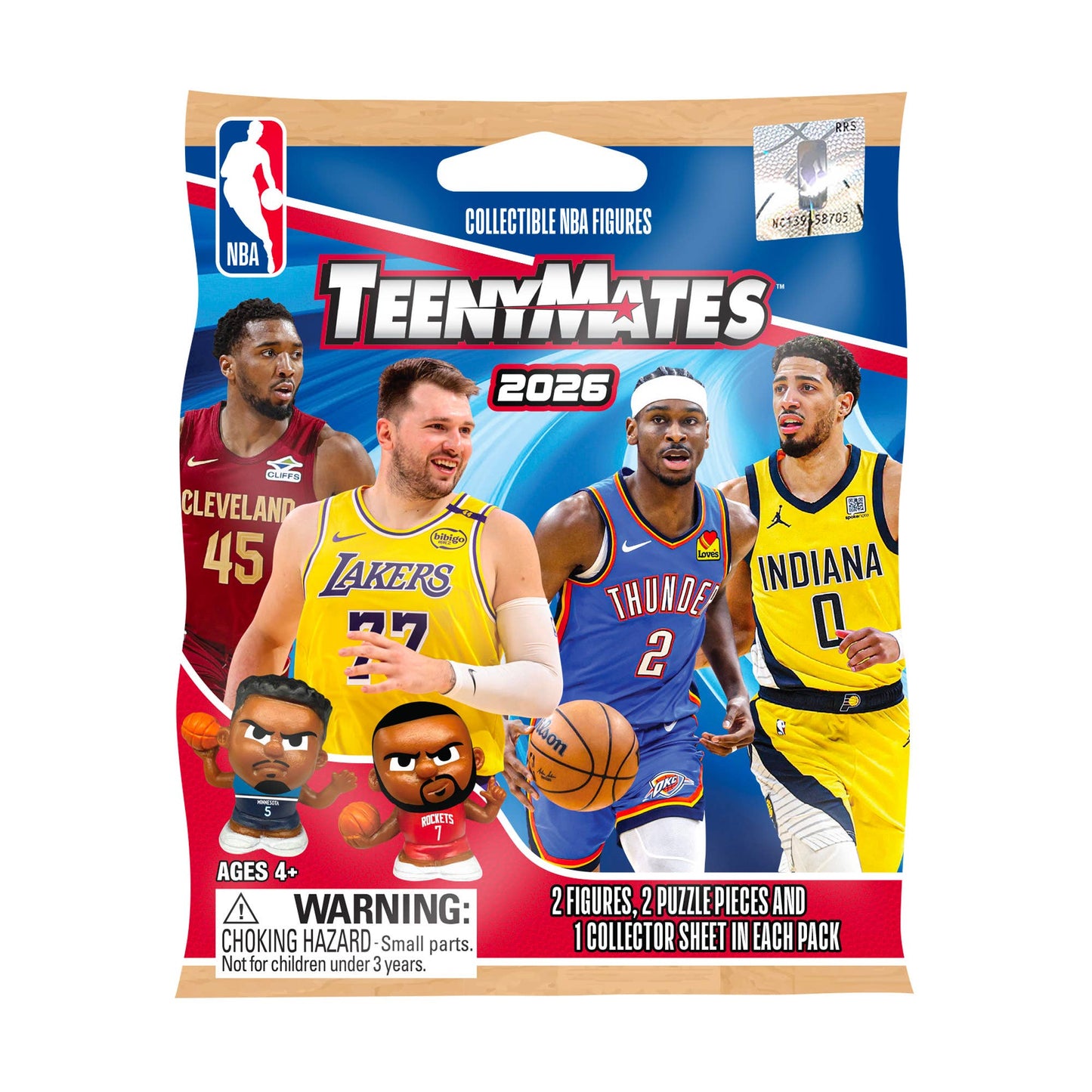 TeenyMates NBA 2026 Players 32-Pack Display