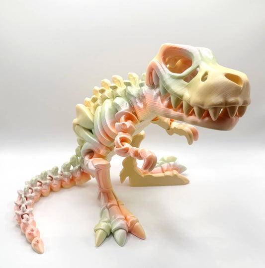 12 Pack T-Rex Skeleton Figurine