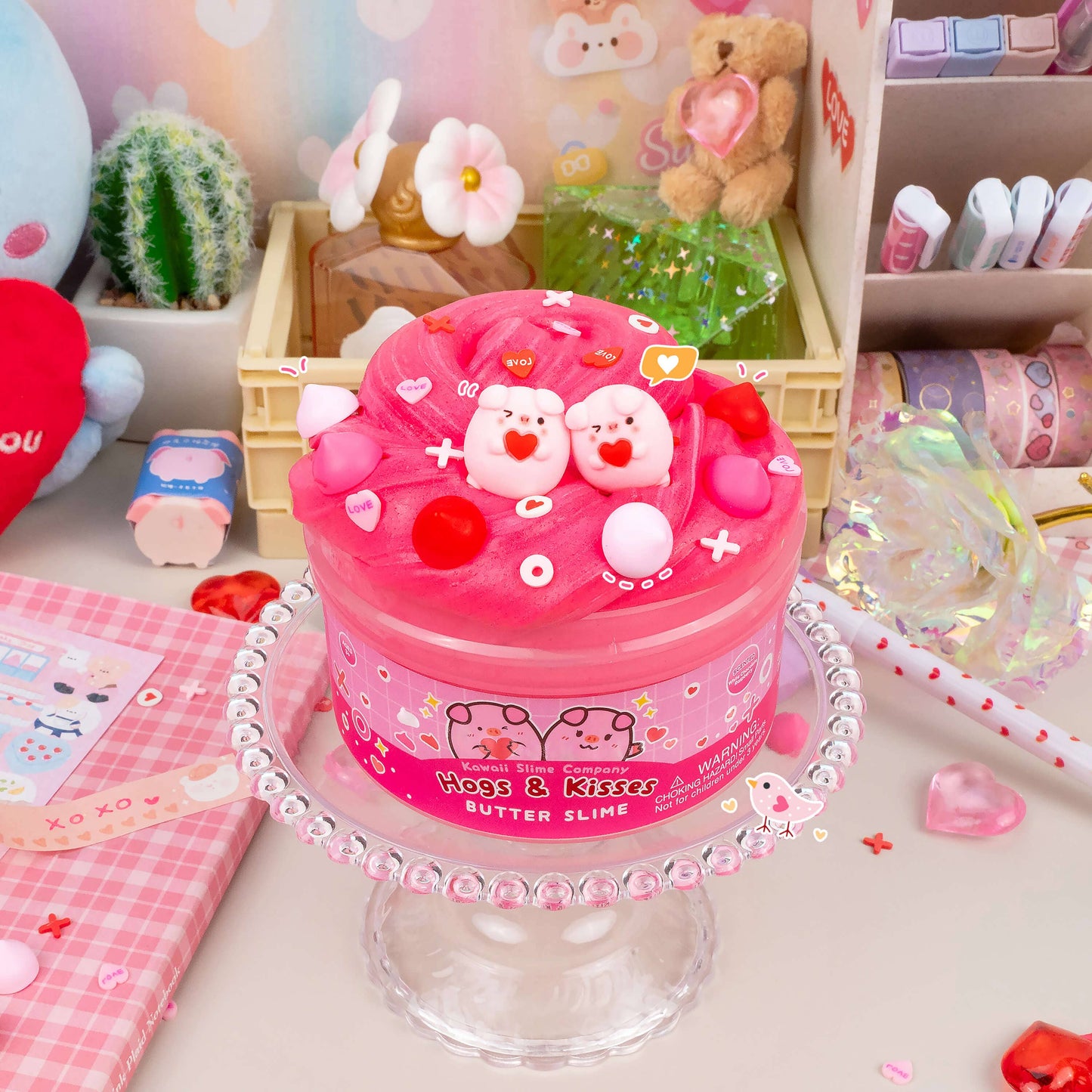 Hogs & Kisses Butter Signature Dome™ Slime (4pcs/case)