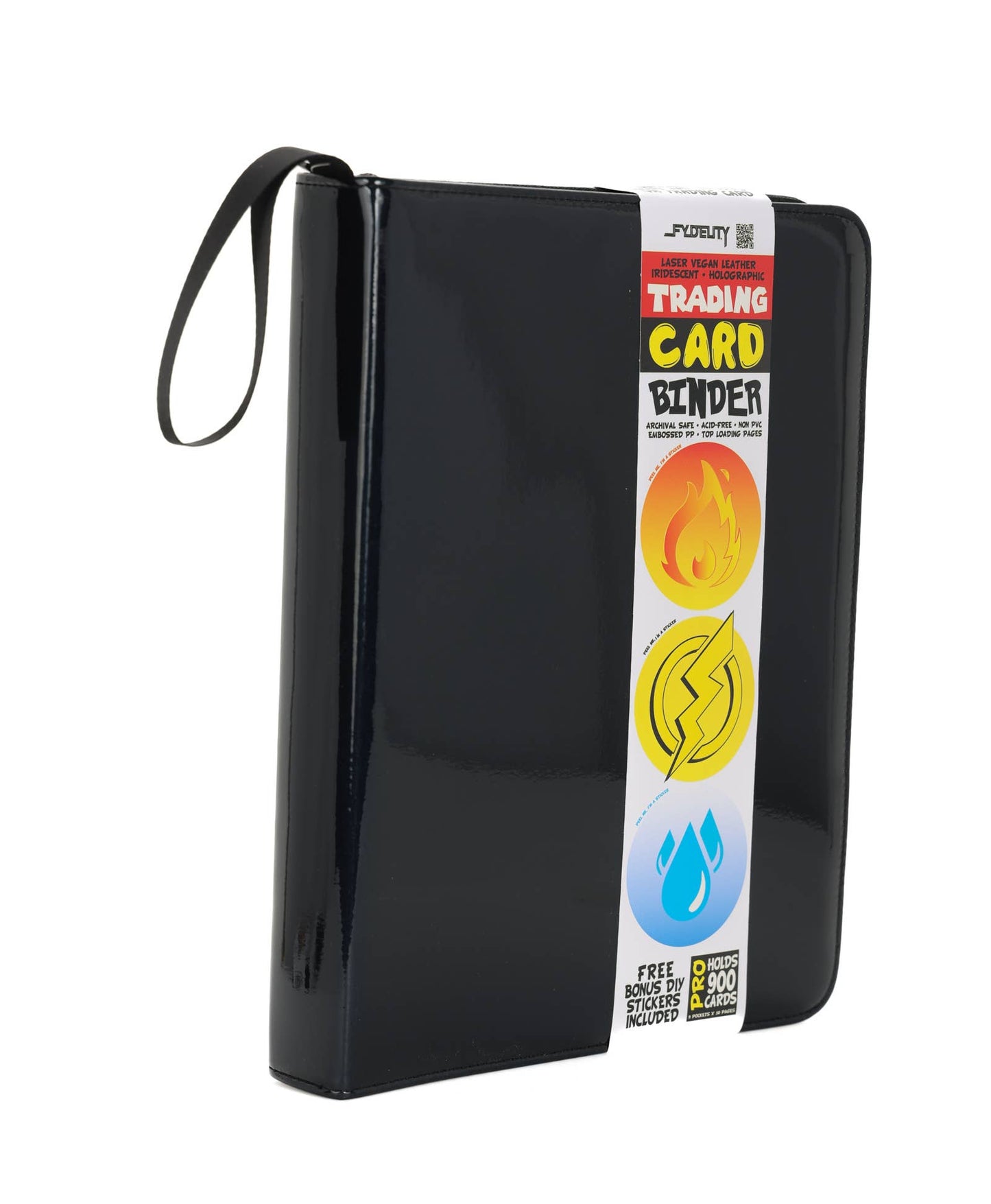 Trading Card Binder - Laser Black