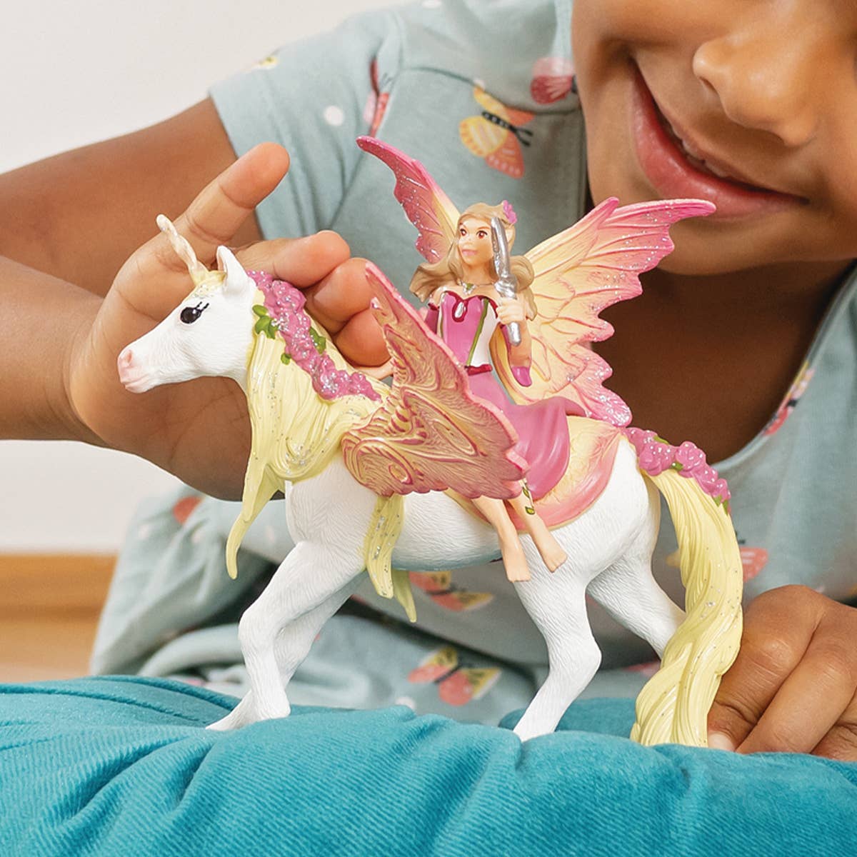 Fairy Feya With Pegasus Unicorn Fairy Toy Playset
