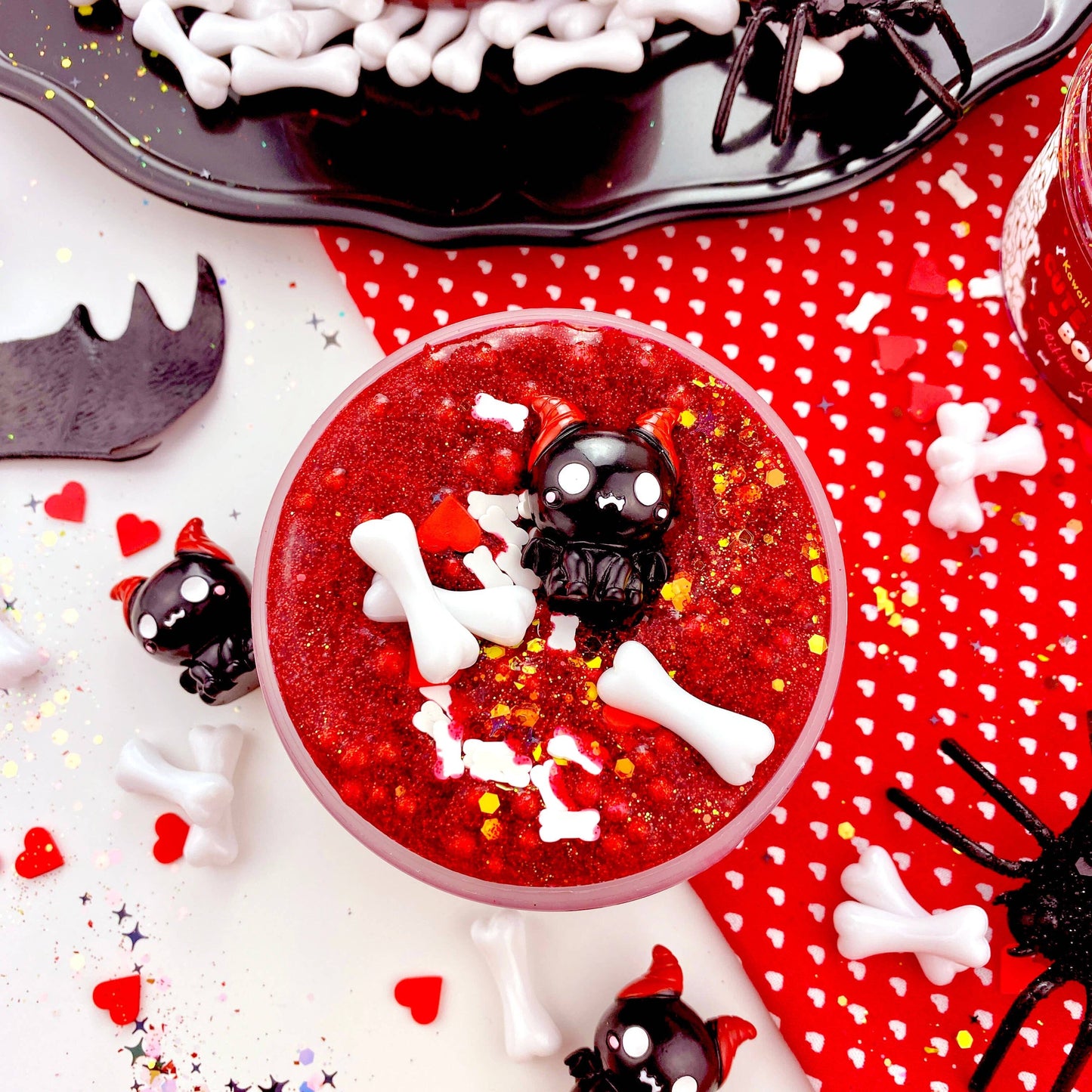 Cute To The Bone Glitter Slime