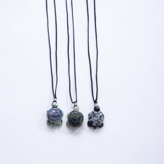 Stone Turtle Pendant