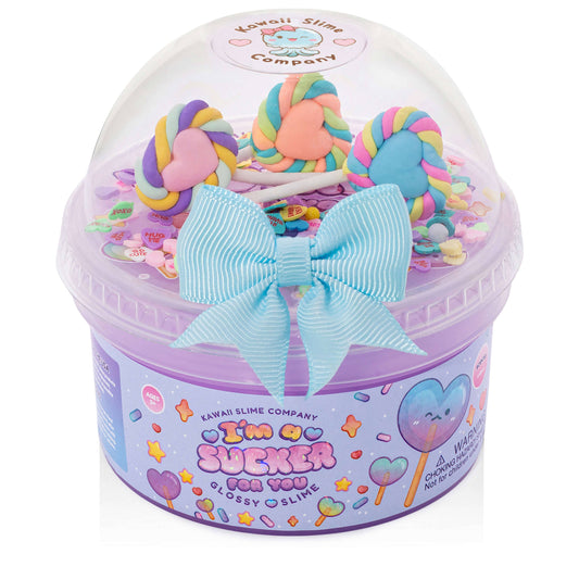 I'm A Sucker For You Glossy Signature Dome™ Slime (4pc/case)