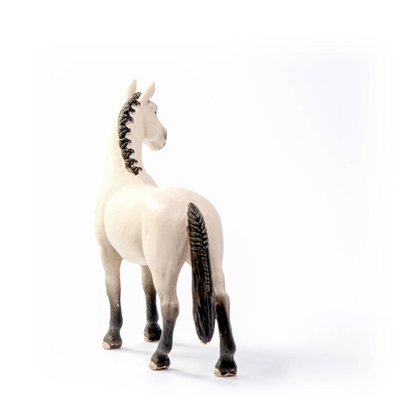 Hannoverian Gelding, Red Dun Horse Toy Figurine