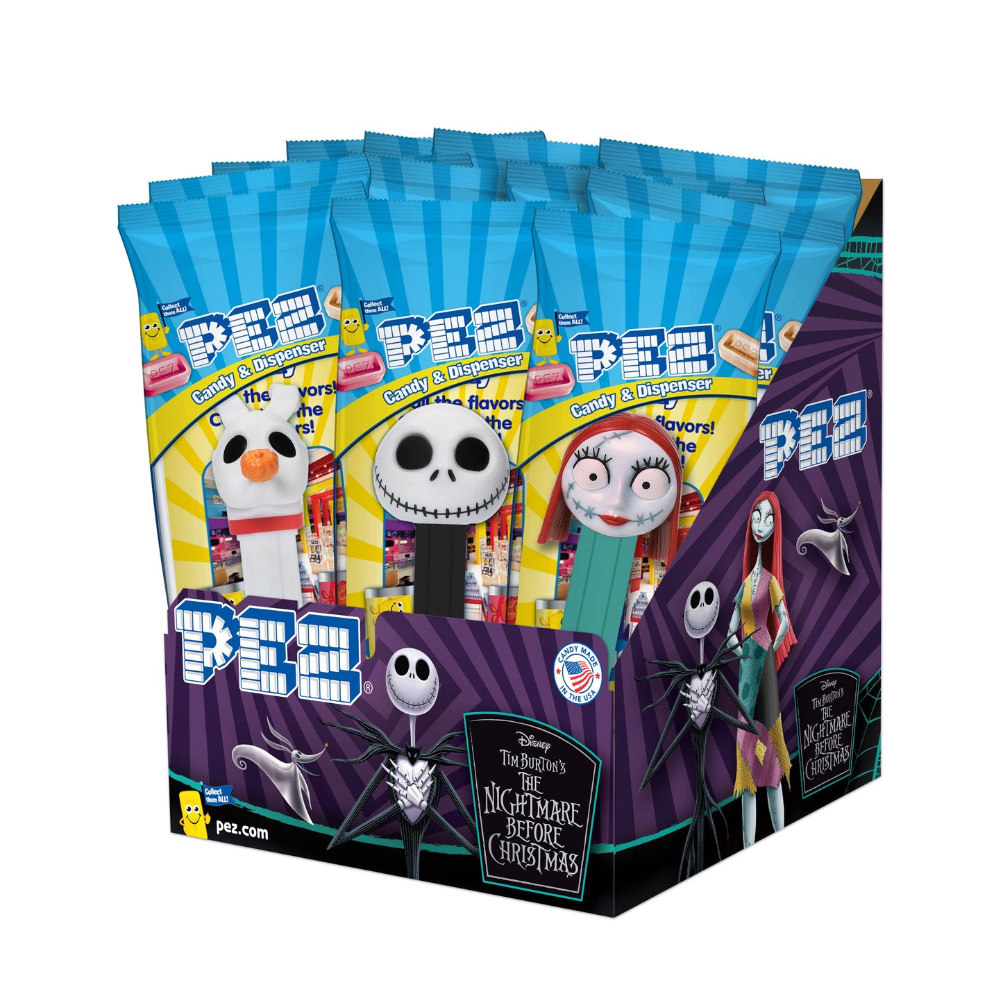 Pez Poly - Nightmare Before Christmas, 12ct Display