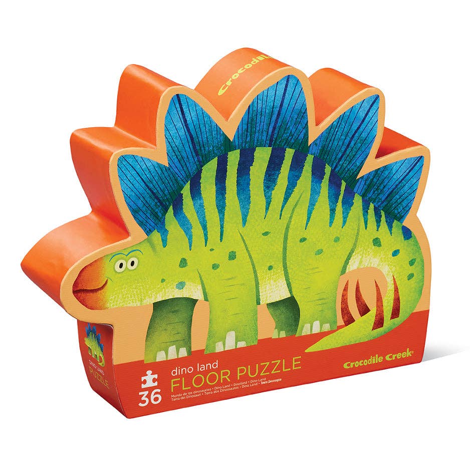36-Piece Shaped Box Puzzle - Dino Land