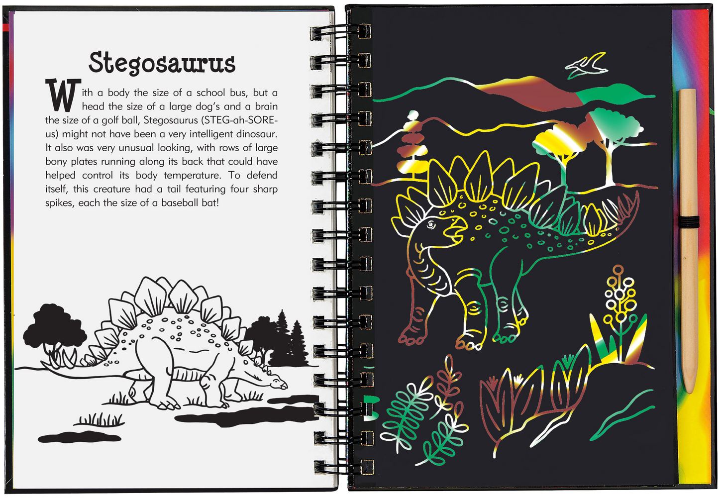 Scratch & Sketch Jurassic (Trace Along)