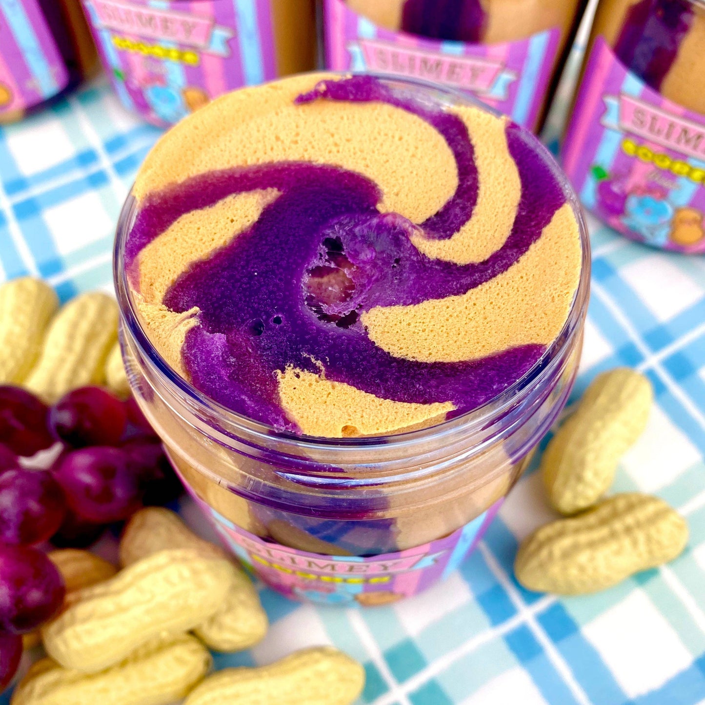 Slimey Goober Grape Cloud Creme Slime (5pcs/case)