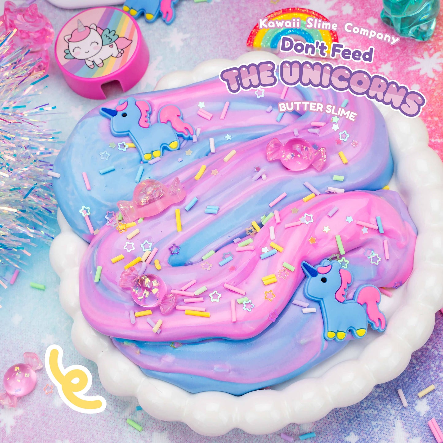 Don't Feed the Unicorns Butter Slime (4pcs/case)