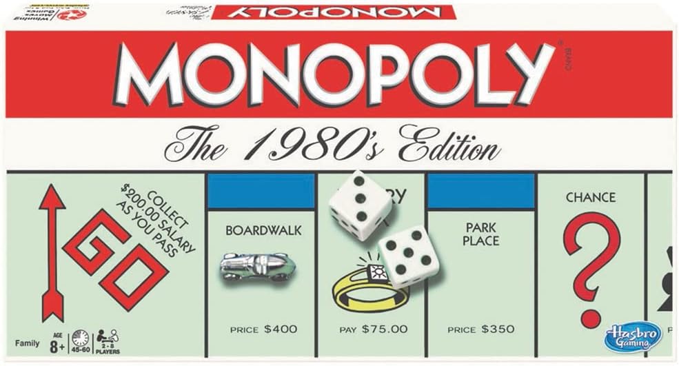 Monopoly The 1980's Edition