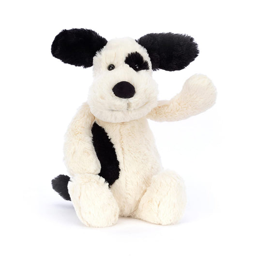 Bashful Black & Cream Puppy Little