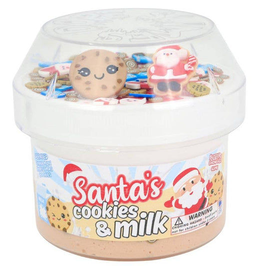 Santa's Cookies & Milk - Christmas Slime