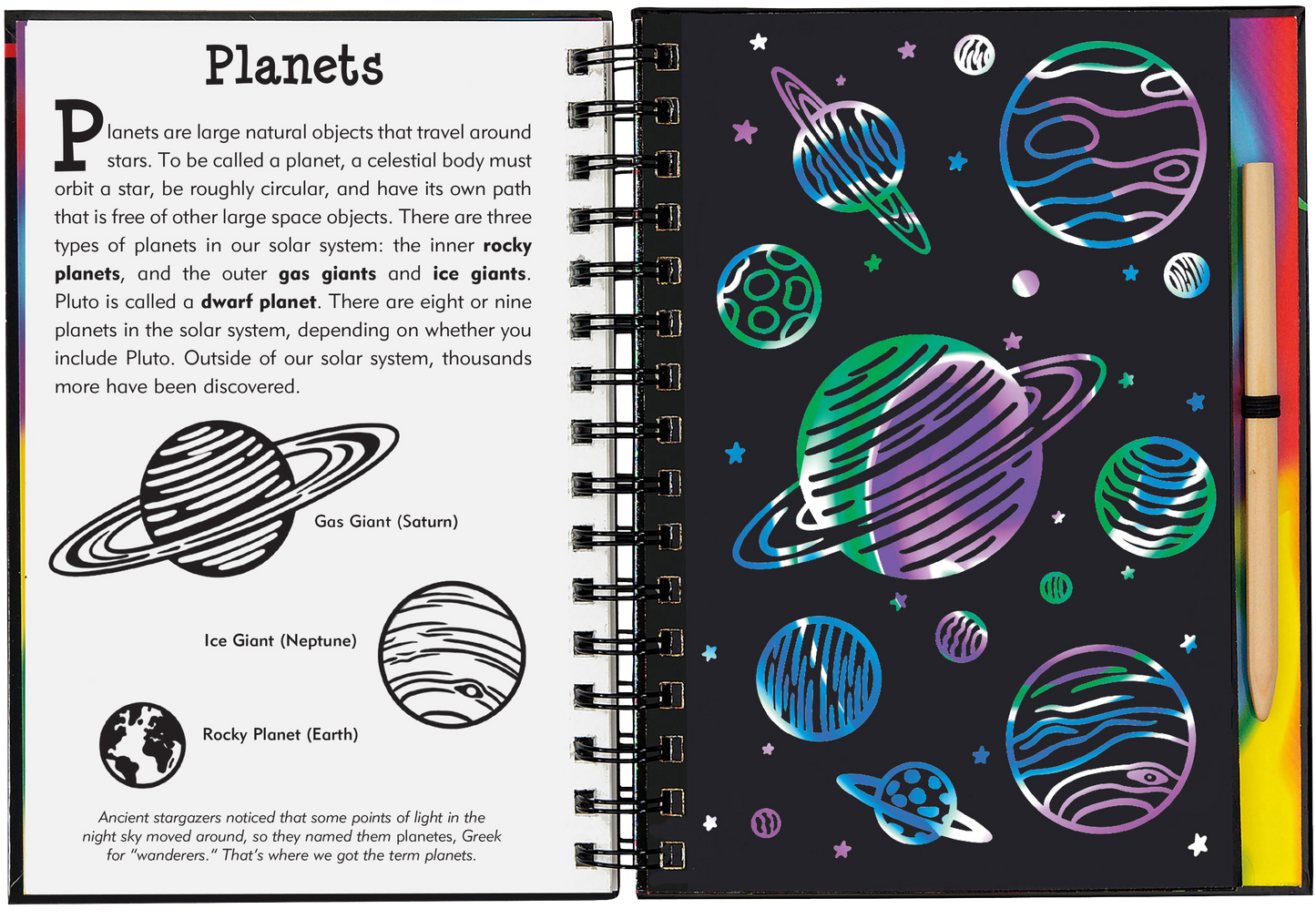 Scratch & Sketch Outer Space (Trace Along)