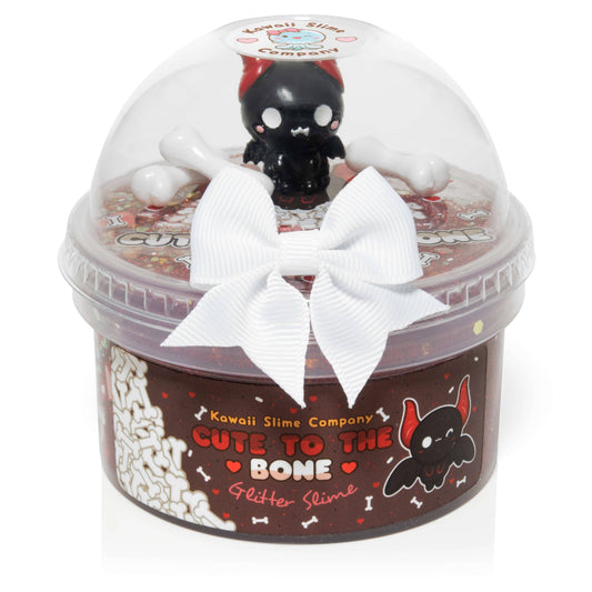 Cute To The Bone Glitter Slime (4pcs/case)