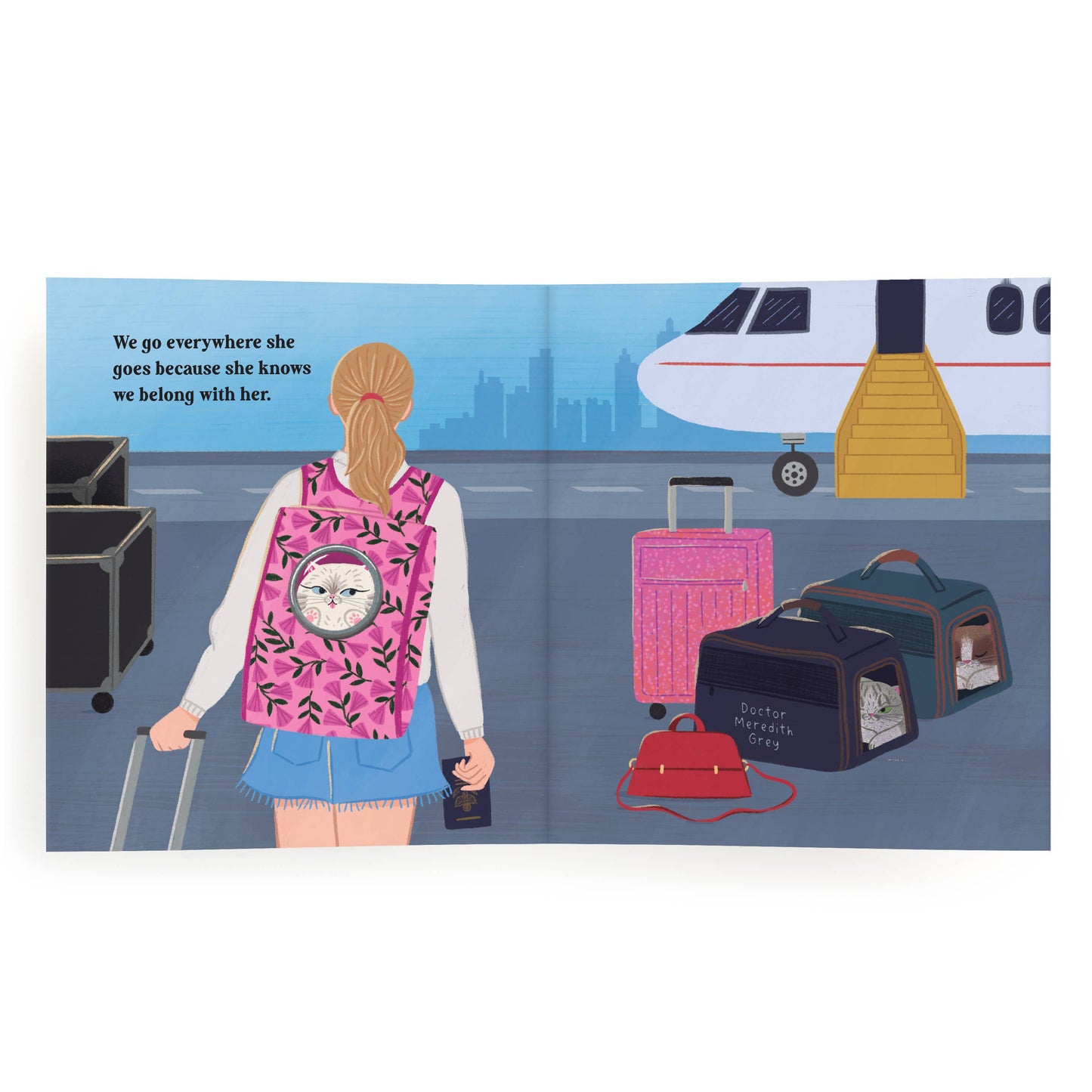 Karma Is Three Cats Picture Book