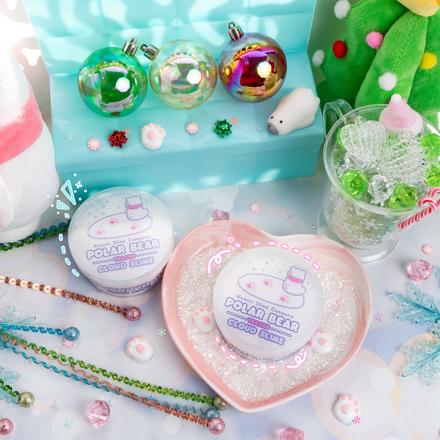 Polar Bear Tracks Cloud Signature Dome™ Slime (4pcs/case)