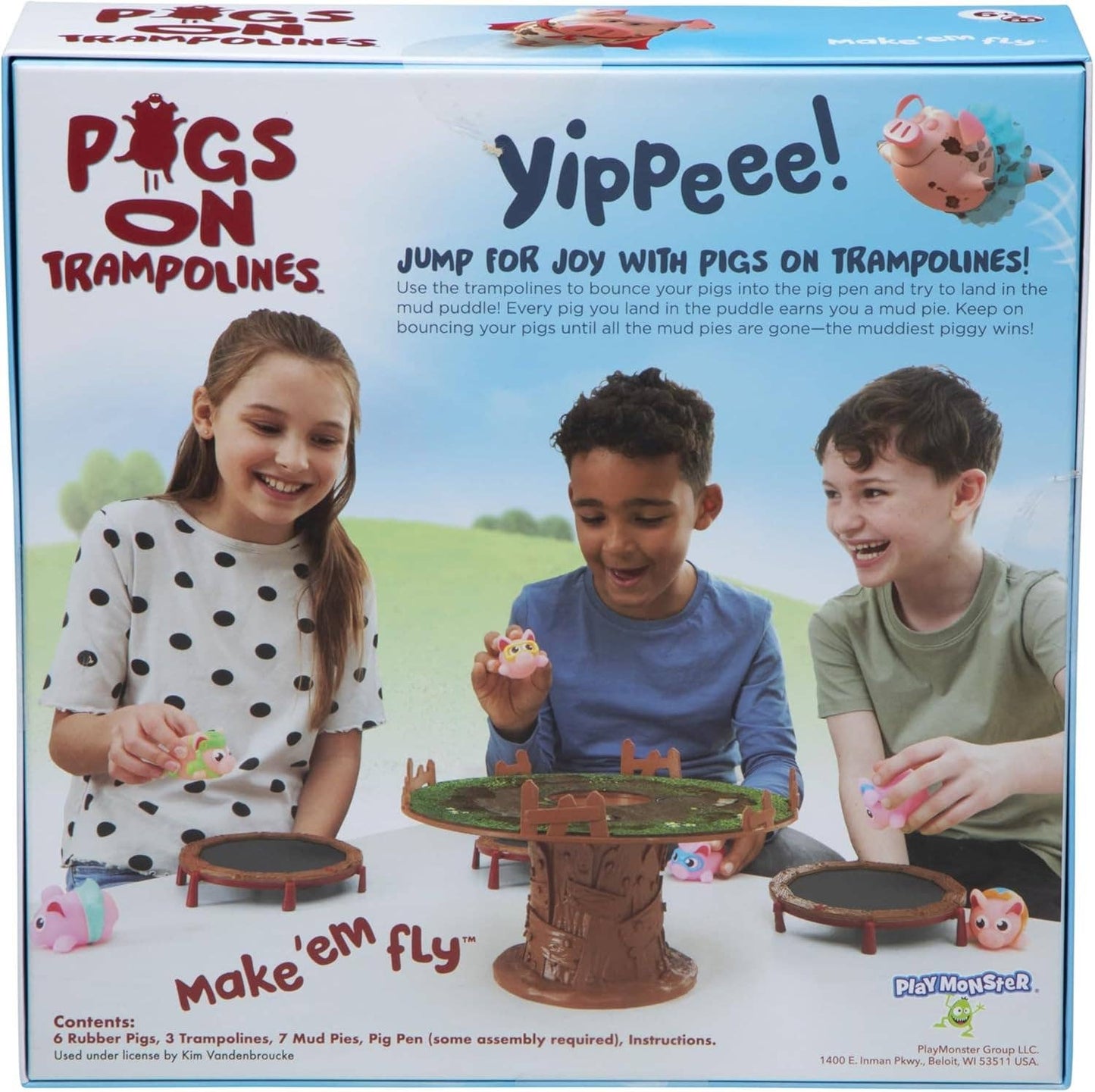 Pigs on Trampolines Board Games