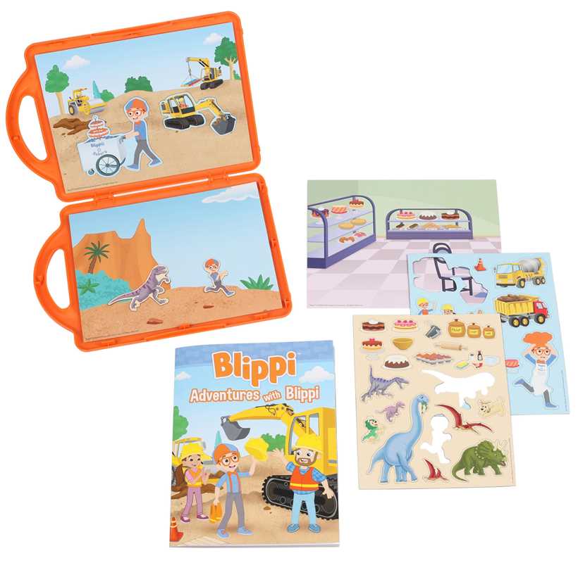 Blippi: Adventures with Blippi Magnetic Play Set by Editors of Studio Fun International