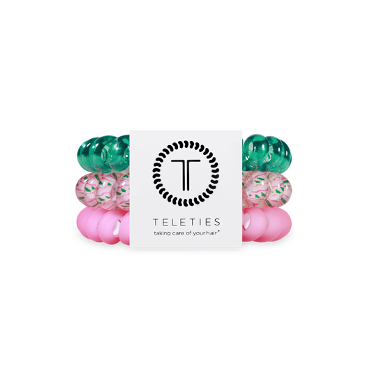 Spiral Hair Coils | Large | Merry Pinkmas Hair Ties