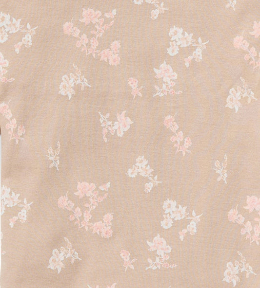 Whimsical Floral Organic Cotton Burp Cloths 5 Pack