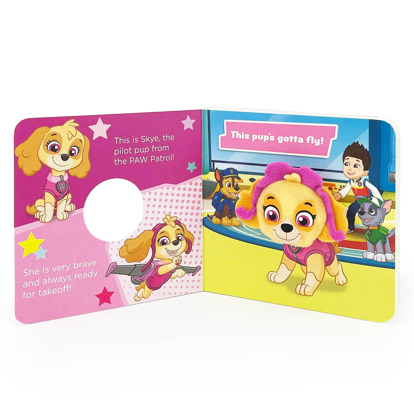PAW Patrol Soar With Skye! Finger Puppet Book