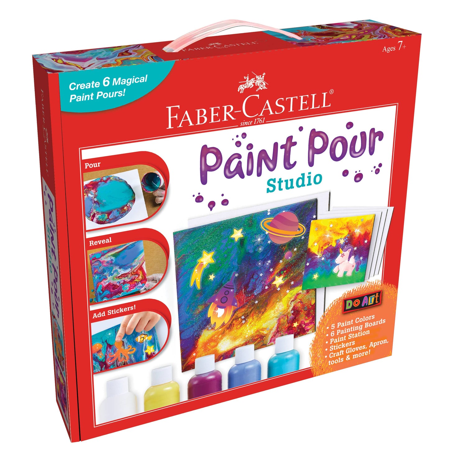 Do Art Paint Pour Studio Art Kit for Kids