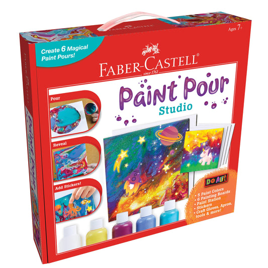 Do Art Paint Pour Studio Art Kit for Kids