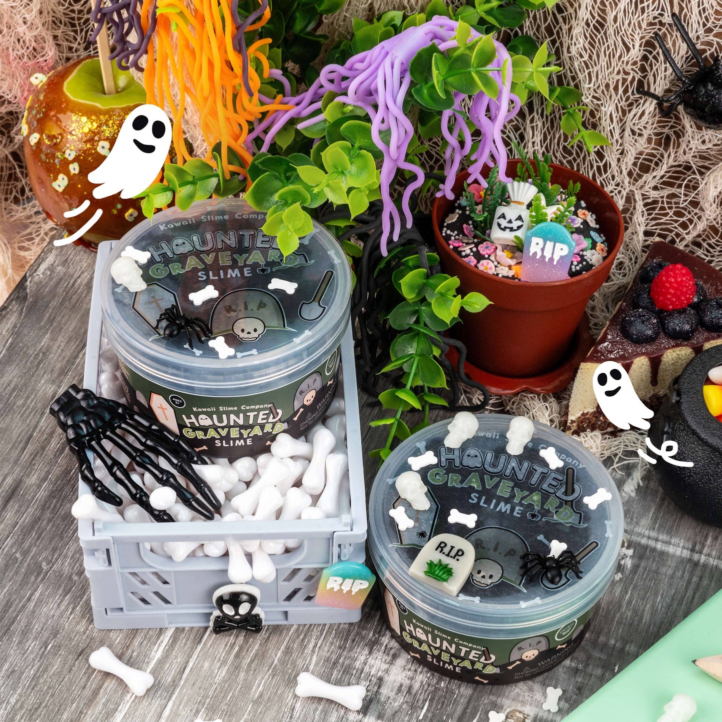 Haunted Graveyard Cloud Creme Slime (4pcs/case)
