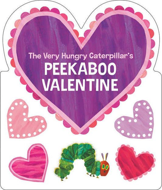 Very Hungry Catepillar Peekaboo V-day Shaped Brd